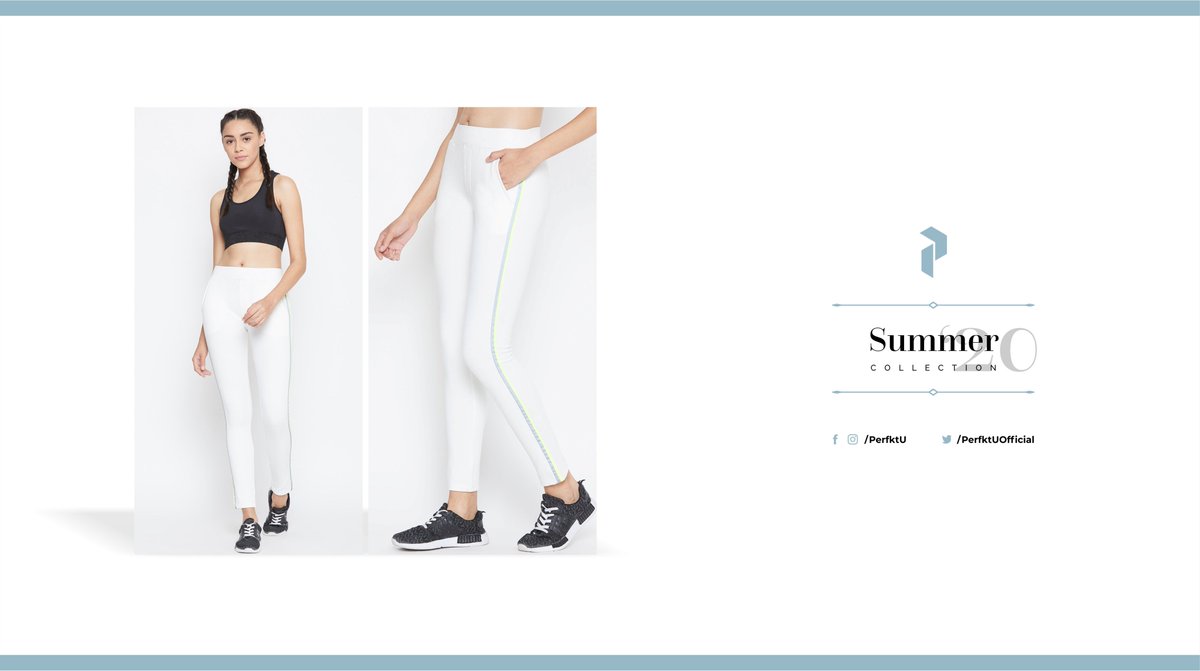 PerfktUofficial's tweet photo. Incredibly comfortable and designed to meet all your needs. This white solid mid-rise #tights has an elasticated waistband with slip-on closure.

#ShopNow at https://t.co/hKeRPSba3k
#AthleisureWear to #AccentuatePerformance

#Summer20 #Collection #Feminine #Activewear #Sale https://t.co/EvqdHurNQE
