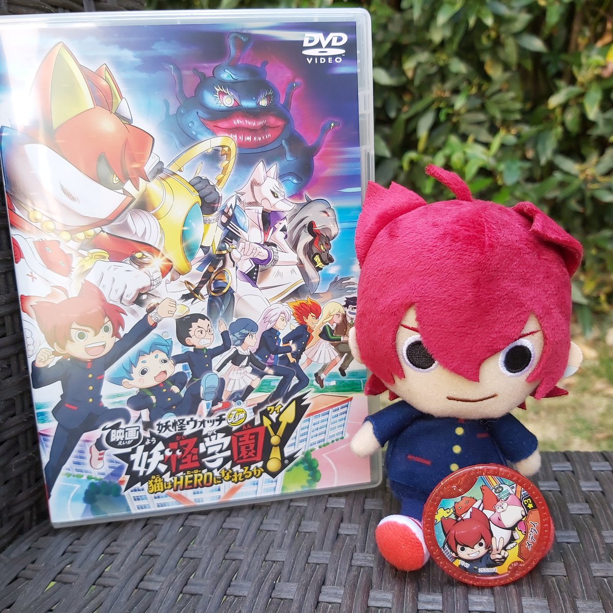 Hugomasan Reception Du Dvd Yo Kai Academy Y Can A Cat Be A Hero Avec Un Medaillon Exclusif Yokaiwatch4 妖怪ウォッチjam 映画妖怪ウォッチ 妖怪学園y 猫はheroになれるか 妖怪ウォッチ Yokaiwatch T Co Tvlmxvwney