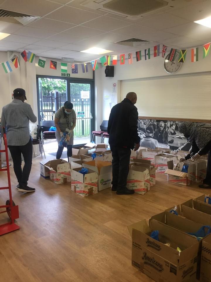 HDA and its partners and their  volunters are engaging on daily basis sorting out and bagging food parcells ready to be  delivered for those in need. Huge thanks to all those who are donating  and supporting and the volunteers who areworking hard to help their communities in need