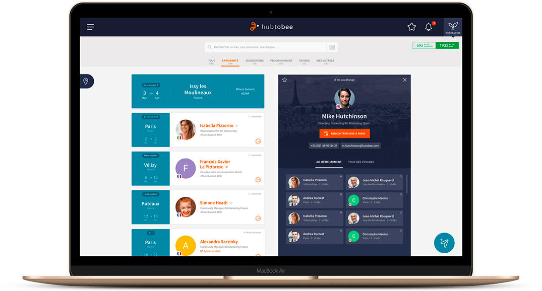 Grâce à la startup <a href="/hubtobee/">hubtobee</a>, ne croisez plus vos collègues par hasard et réduisez votre empreinte carbone ow.ly/hR6v50Ap15Z
#télétravail #collaboration