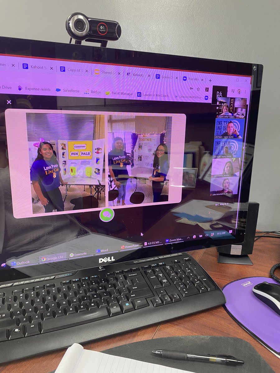 fitzwhit's tweet photo. Shout out to @avmsKnights for being featured for the amazing service learning projects at the virtual Leader In Me professional development. Thanks Ms. Martin and Mr. Neuburger for being amazing leaders! 💛💜 @HCPSNC https://t.co/SwfuEnUqzu