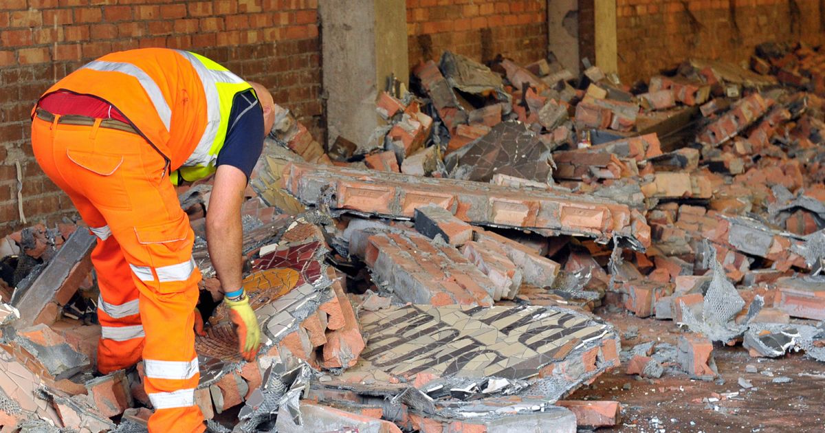 9. Kenneth Budd's Chartist Mural, Newport, 1978, smashed 2013.I've been thinking about it recently as it shows the hypocrisy of the hullabaloo about 'erasing history' when a few of unloved statues of bigots are moved, when beautiful things disappear daily through carelessness.