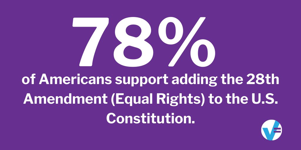 VoteEqualityUS's tweet photo. The only thing holding back the #28thAmendment is the US Senate. 

#EqualRights #VoteEqualityUS  

https://t.co/Ed6oyfto6s https://t.co/0f7WdkP0BE