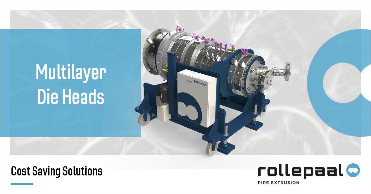 The Rollepaal Multilayer Die Heads (RMD) are thé answer for producing sustainable and cost saving pipes. We are confident to say that Rollepaal has the best performing Multilayer Die Heads available in the market today. tinyurl.com/ydygfqyo

#sustainable #costsaving #dieheads