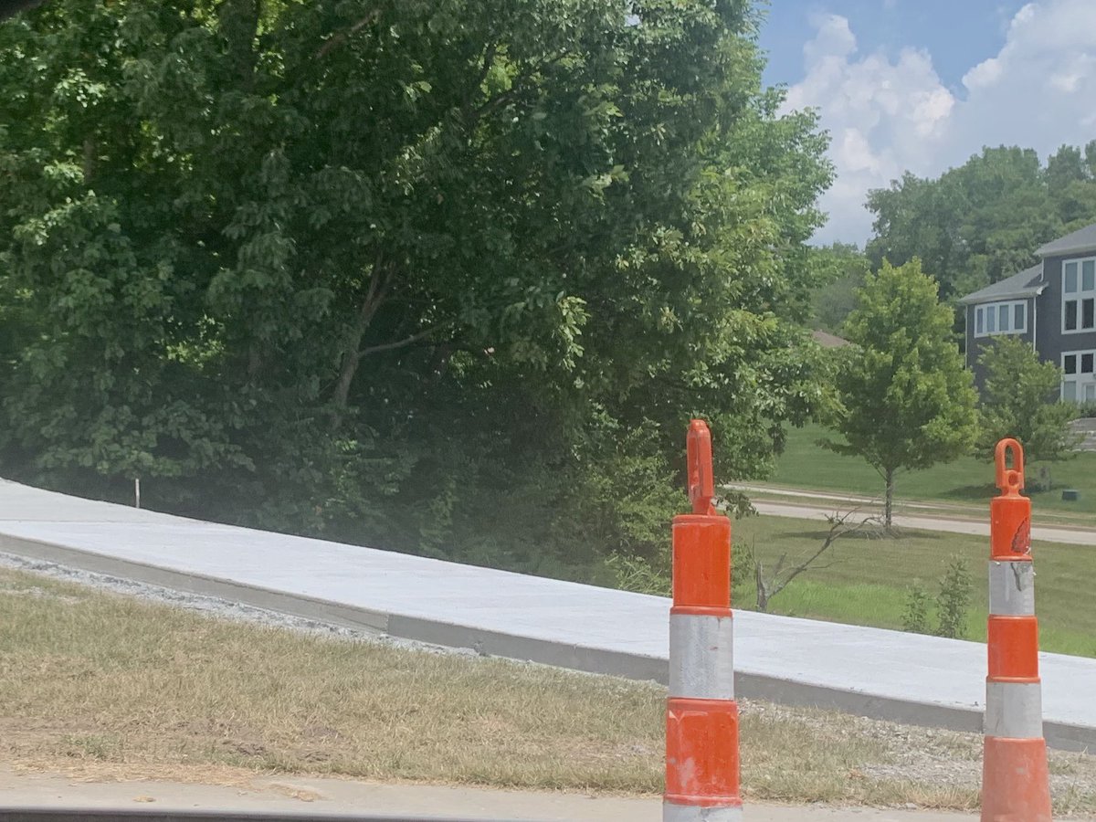 New path on the Linear Trail is coming along! #riversidetrails