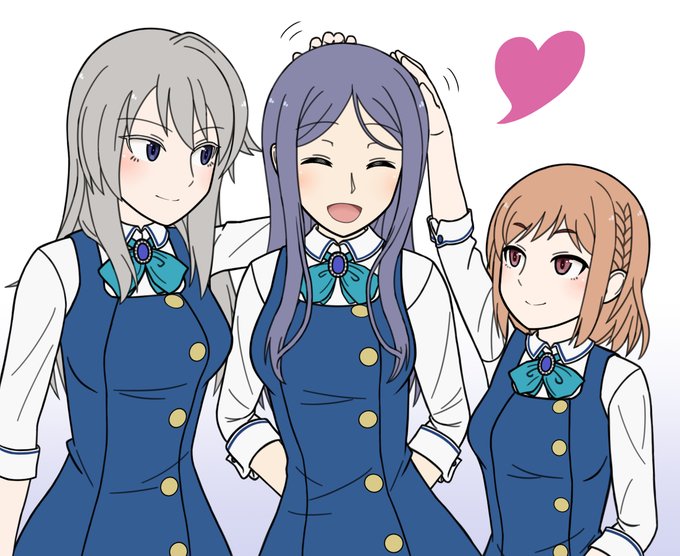 ナデちゃんなでなで

(ナデちゃんの誕生日に描こうとしていたものです……おめでとうございました)
#アリスギア #アリスギアお絵かき 