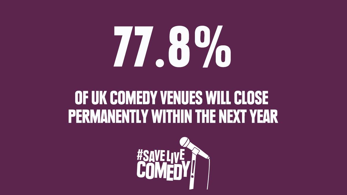 StandComedyClub's tweet photo. If you want #Comedy to survive please read &amp; sign this open letter to the Government helping to protect &amp; secure funding for our sector which is not recognised as an art form!! https://t.co/3No0MUGr26 &amp; Share your photos &amp; experiences of stand gigs using #SaveLiveComedy https://t.co/ZAPizGFzxX