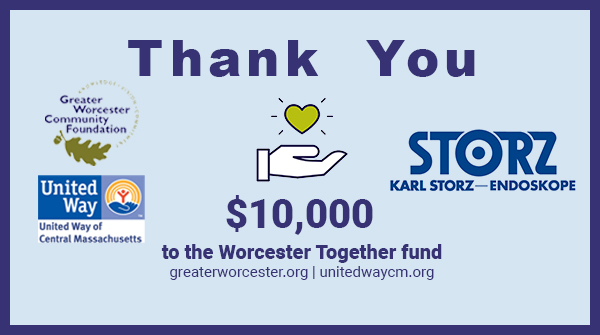 UnitedWayofCM's tweet photo. #worcestertogether @GWGives #COVIDー19 @KARLSTORZ_USA https://t.co/UQWCPAAssJ