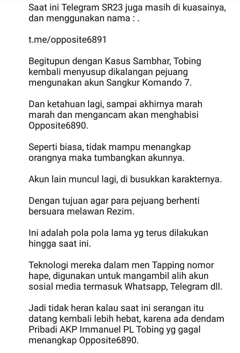 MahaD3w4's tweet photo. Bismillaah,
Tmn2, bersuaralah, jgn biarkan
om @opposite6891 sendirian.
Ikhtiar dn trs berdoa agr perjuangan kita dimudahkan Allah SWT. https://t.co/aeyw2KThD3