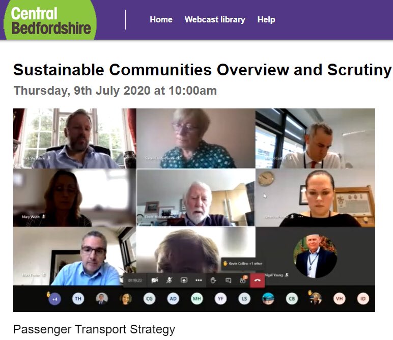 All the villages around Leighton Buzzard will still have an inadequate bus service after Covid, so at today’s scrutiny meeting I argued again for new bus routes for the residents of Heath &amp; Reach, Hockliffe, Stanbridge, Tilsworth, Eggington, Tebworth &amp; Wingfield in time for 2021.