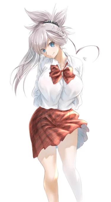 お題箱
学生服衣装の武蔵ちゃんです。(『Fate/Grand Order』) 