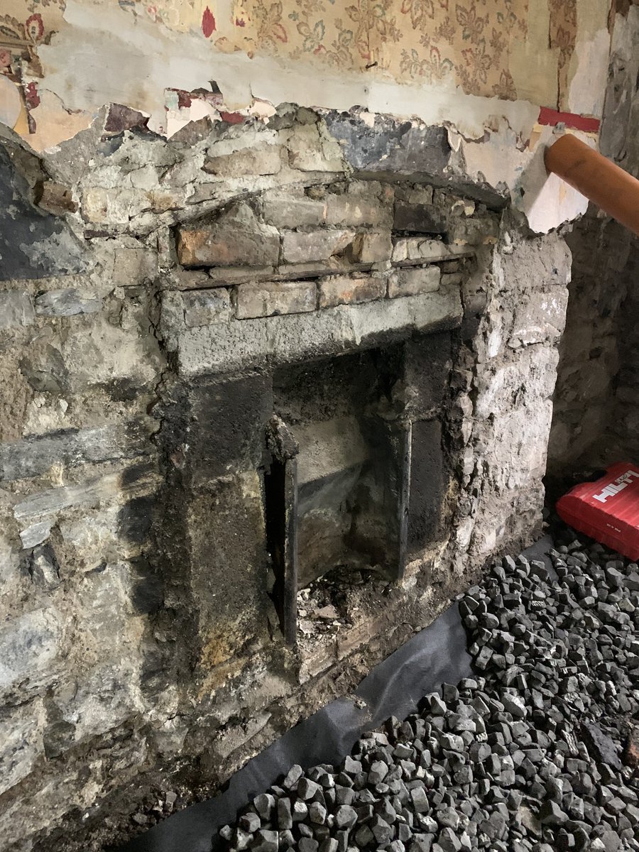 GeocellIreland's tweet photo. Renovation on NCR Dublin 1 @GansonLtd using Geocell in the basement for insulation, breathability, convenience and Health &amp; Safety #Geocell #renovation #foamglass https://t.co/kDTNP8dLB7