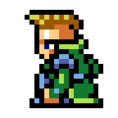 いつき ファイナルファンタジー6 レオ将軍 描きました おのれケフカ いつきおドット レオ将軍 Ff6 Dotpict