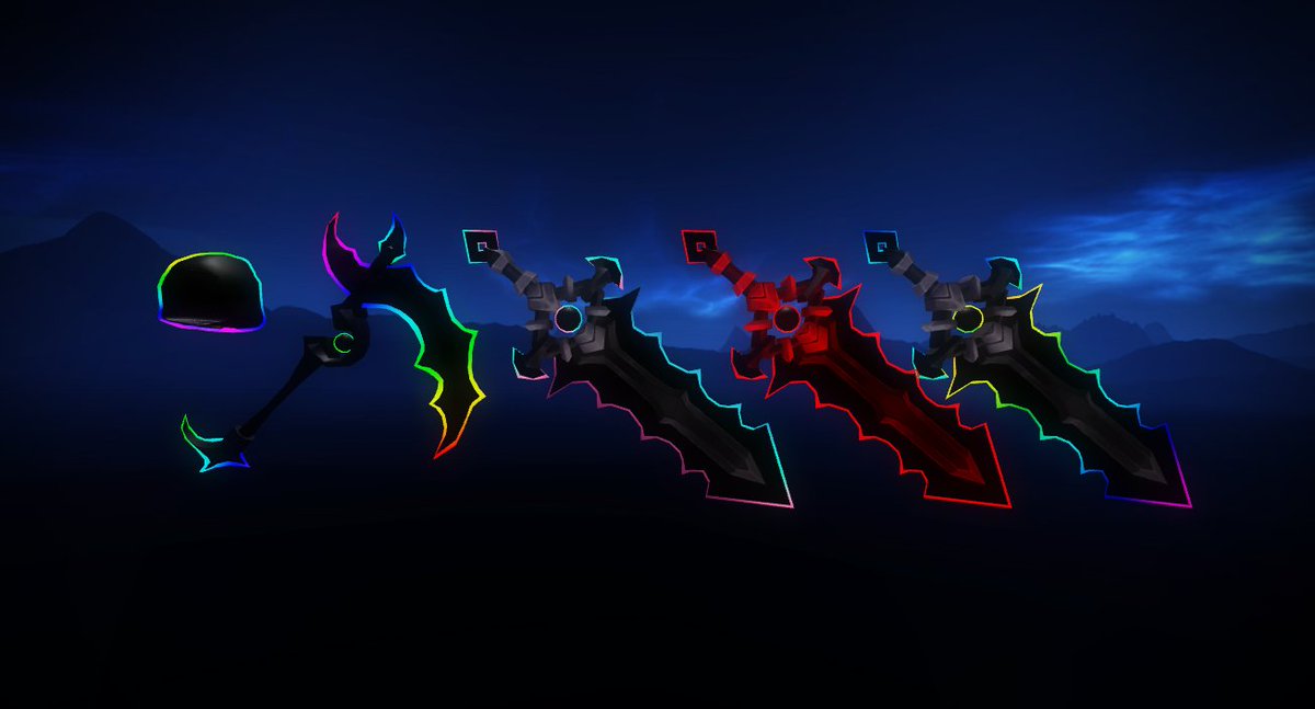 Rainbow Sword Roblox - roblox gear code for rainbow sword