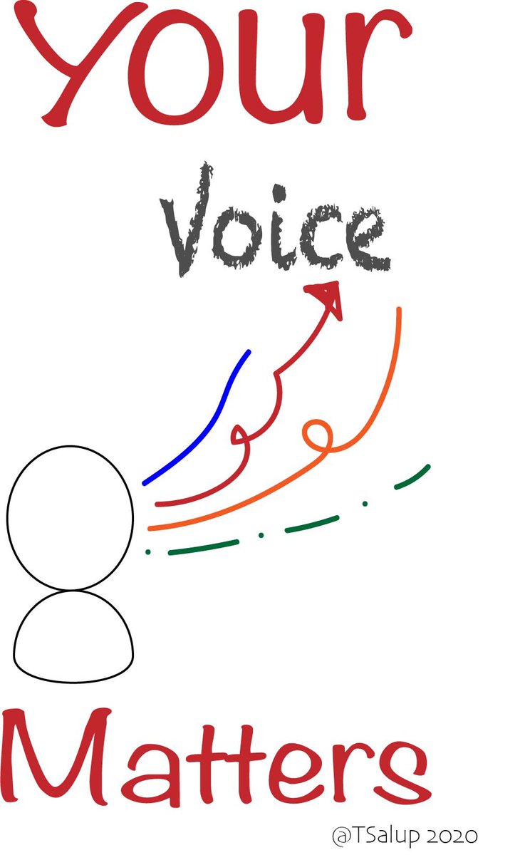 My goal as a creative educator is to always teach Ss that their Voice matters. #AdobeEduCreative #adobeillustrator