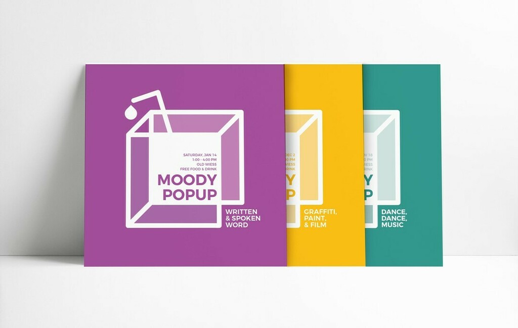 MorandomDesign's tweet image. Moody Popup Series poster design, 2016. instagr.am/p/CCbDvgqncRL/