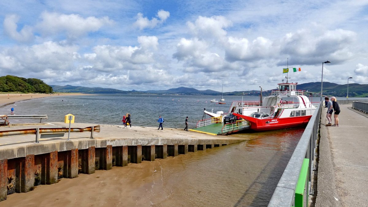The Lough swilly ferry at Rathmullan pier 9/7/2020

For time table and bookings visit 
rathmullan.net/car-ferry-2020/