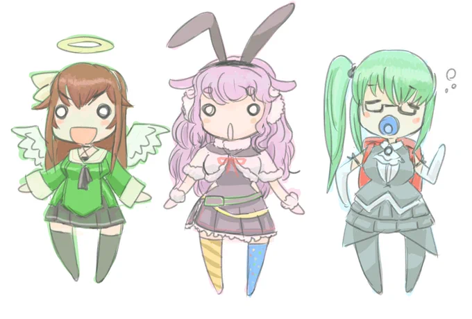これはやりおる三人衆(戦犯アリ)

#アイドルスタジアム  #すずあーと #なとあーと 
#めめアート 