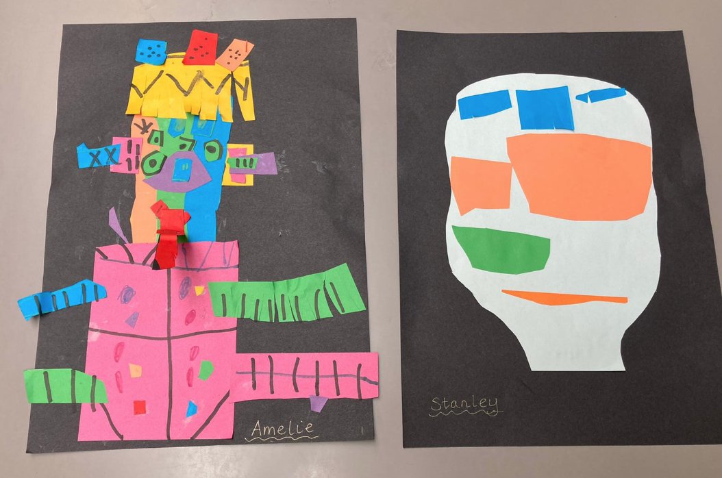 HallBaddow's tweet photo. Picasso inspired artwork 😍 https://t.co/Hzp0qUdfnX