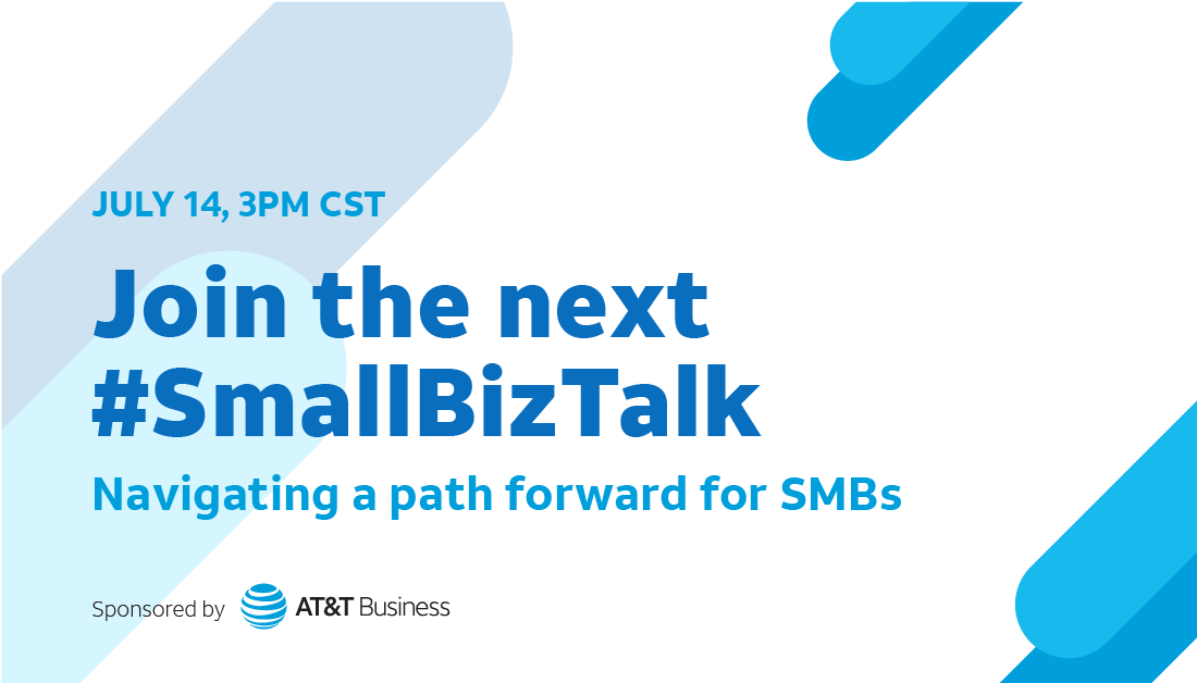 Sarita Rao (@saritasayso) on Twitter photo Calling #SmallBusiness owners: Join <a href="/ATTBusiness/">AT&T Business</a> and host <a href="/Dez_Blanchfield/">Dez Blanchfield ( sociaall.com )</a> for the #SmallBizTalk Twitter chat July 14 at 3pm CST. Share insights on how you’ve navigated and adapted through #COVID19, and how you’ve stayed resilient. #smallbiz #smb @StaceyMarxCR Calling #SmallBusiness owners: Join <a href="/ATTBusiness/">AT&T Business</a> and host <a href="/Dez_Blanchfield/">Dez Blanchfield ( sociaall.com )</a> for the #SmallBizTalk Twitter chat July 14 at 3pm CST. Share insights on how you’ve navigated and adapted through #COVID19, and how you’ve stayed resilient. #smallbiz #smb @StaceyMarxCR