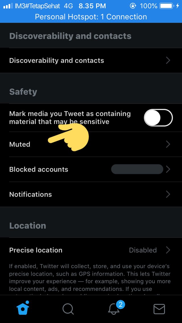 if lots of ppl talk about something taht you dont want to see on your timeline1. go to setting & privacy2. choose privacy and safety3. choose muted4. choose mute words