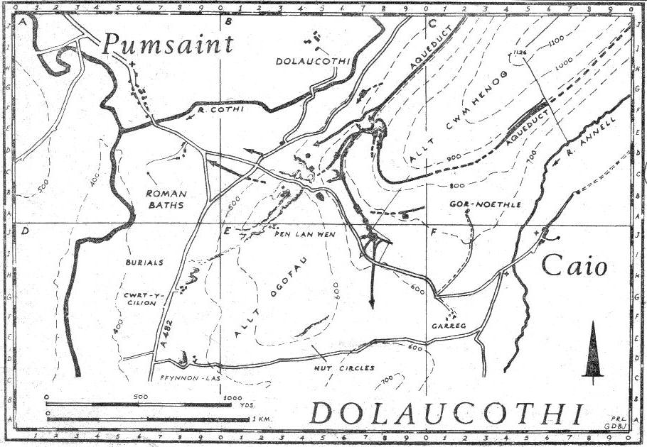Mwyngloddiau Aur Dolaucothi (Dolaucothi Gold Mines), are a range of surface and underground mines on the banks of the Afon Cothi. As the only known Roman gold mine in Britain, it was tasked with producing gold bullion for the imperial mints.
