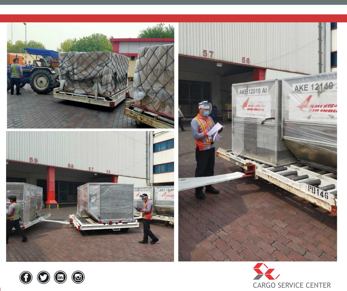 CSCIndia_PvtLtd's tweet photo. Delhi Cargo Service Center- a #CSCGroup Company remained operational throughout the lockdown period and has handled 1600 tons of Personal Protective Equipment (#PPEs) consisting of 1,50,000 packages since April 2020.
#aircargo #pandemic #dcsc #delhi #logistics https://t.co/QYCqVyONHe