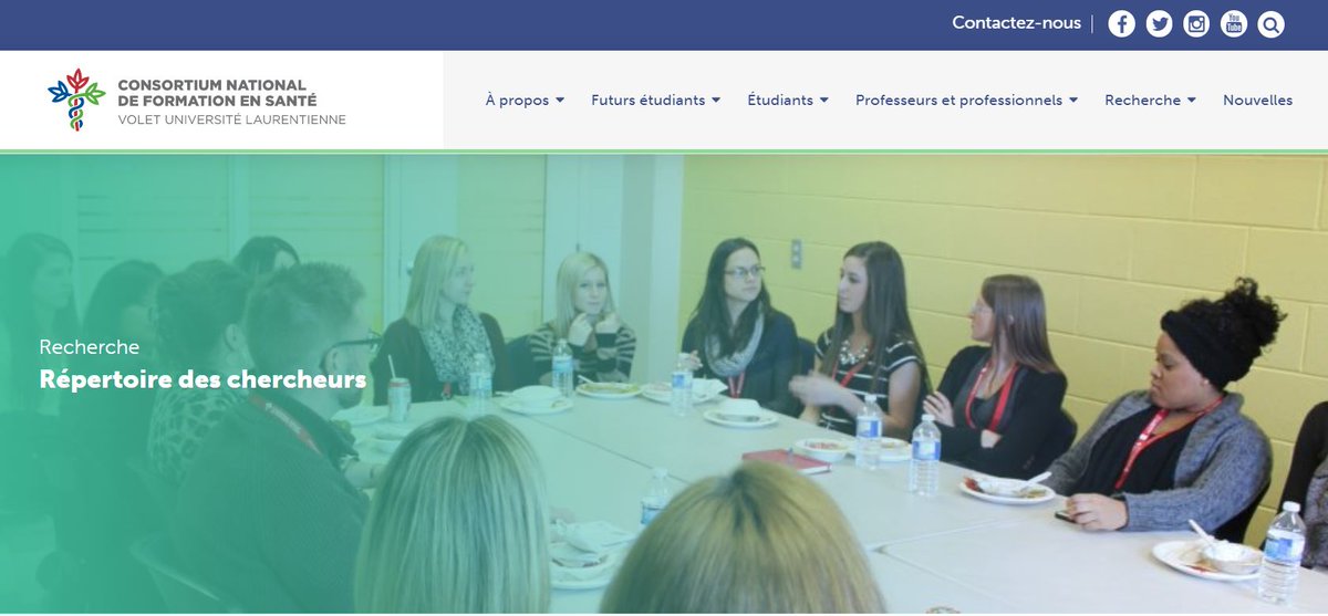 Saviez-vous que le CNFS-UL a un répertoire de chercheurs qui s’intéressent à la santé des francophones? Jetez-y un coup d’œil 👀 
cnfslaurentienne.ca/recherche/repe… 

#SavoirsUL #santéfr