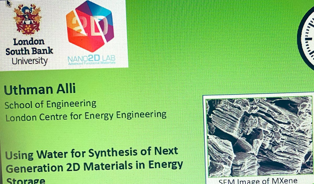 DrKellici's tweet photo. PGR summer school organised by @LSBU_REI  @LSBU Excellent talks  so far on #3MT Well done Uthman @CEE_LSBU #Nano2DLab https://t.co/dQnhrS8ZkS