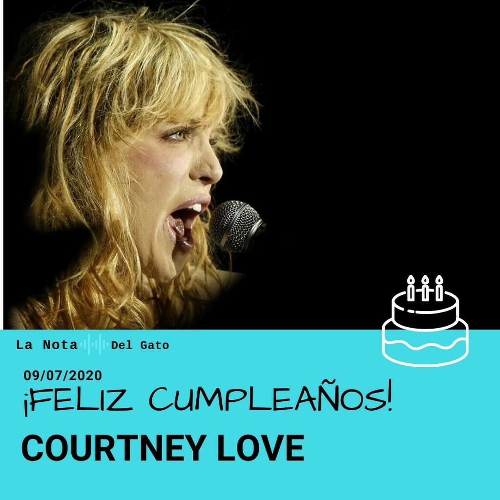 #FelizCumpleaños a la cantautora, actriz y artista estadounidense Courtney Michelle Harrison, mejor conocida como Courtney Love <a href="/courtneylove/">courtneylove</a>, quien llega a los 56 años de edad.
.
.
.
foto: <a href="/todonoticias/">TN - Todo Noticias</a>
.
.
#Cumpleaños #birthday #lanotadelgato #Courtneylove #grunge #rock #music