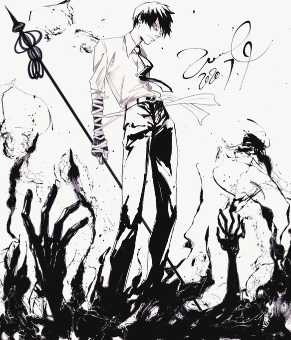 炎炎2期ありがとうの絵。好きなひとたち 