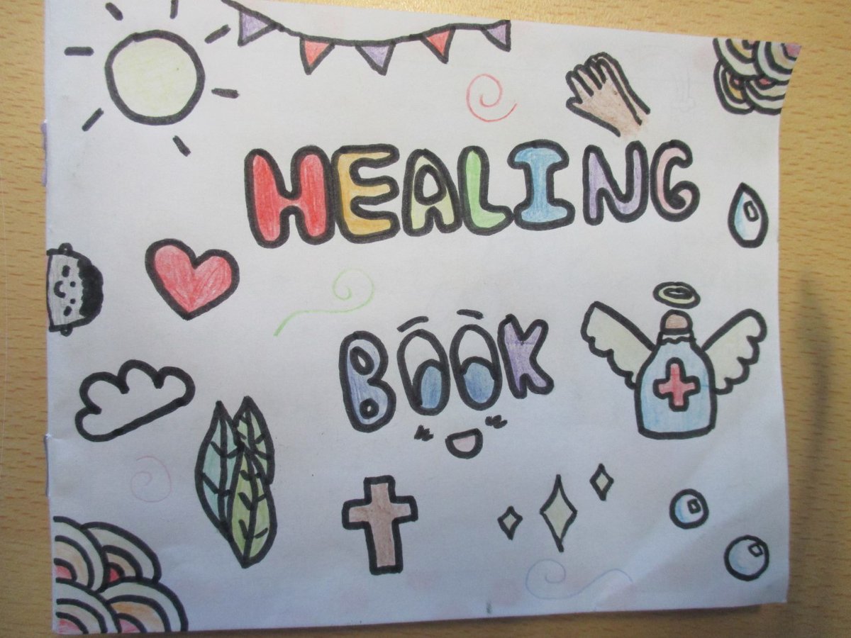 PolycarpSchool's tweet photo. This week, Year 6 have been creating healing books. Although we may not yet be able to share them physically with our community, we can share them virtually #emotionallyclose https://t.co/FKlYh6zAVs