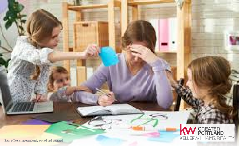 CommRealtorRuth's tweet image. Is your kitchen table also your workstation and craft table?  Call us, we can find you a house where everyone has a room!  207-653-7653