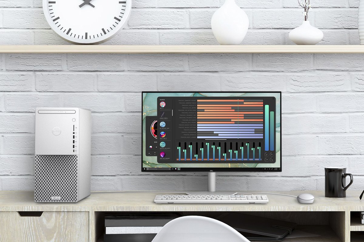 Dell’s new XPS desktop has a refreshed design and Intel’s 10th Gen processors
