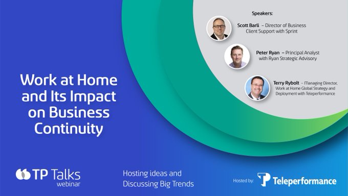 TP_Italia's tweet image. In questo webinar #TPTalks, unisciti a Scott Barli, Peter Ryan e Terry Rybolt mentre condividono storie di vita reale su come Sprint e altre società stanno usando con successo gli agenti domestici. okt.to/Gv3deA