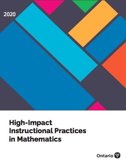 DP_math's tweet photo. π’ Hey #OntEd #dpmath educators: Have you seen this? #iteachmath #mathchatont
πHigh-Impact Instructional Practices in Mathematics
https://t.co/aktl9ytqrX https://t.co/PFIgf0Byyy