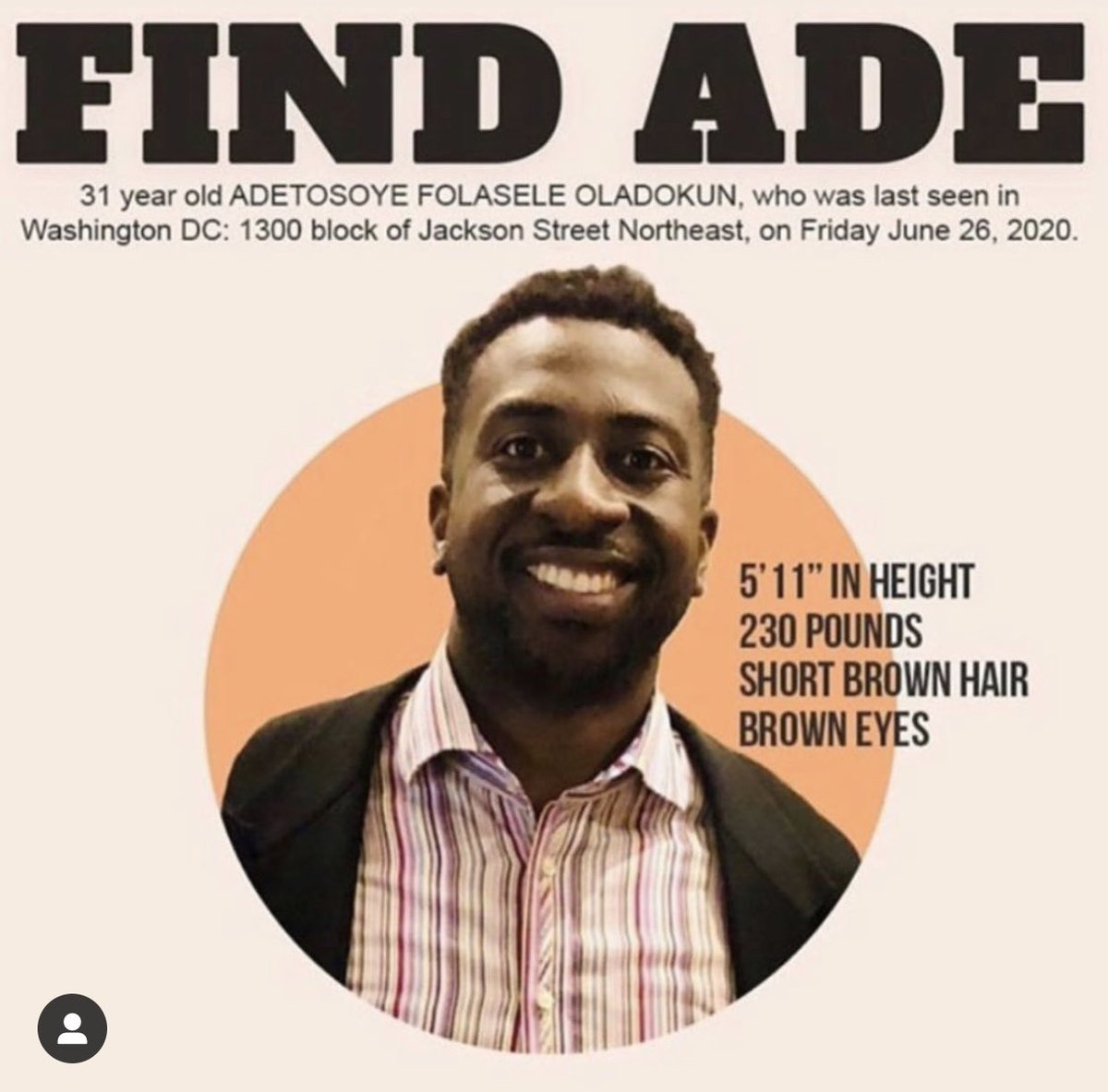 umdatgirlrose_'s tweet photo. One of our #FAMUILY is missing in Washington D.C. please repost, share, call if you see, seen him or know anything 🙏🏽 #FindAde https://t.co/Y5Drtk5WXp