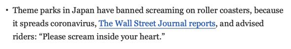 “Please scream inside your heart” is 2020 in a nutshell