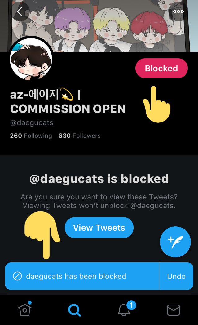 if someone’s tweets not ‘fit’ with what u want to see on ur timeline anymore, do bub/block-unblock1. click the 3 dots button on their acc > choose block2. choose block3. now click the blocked button again4. choose unblock (username)5. you’re not following each other anymore
