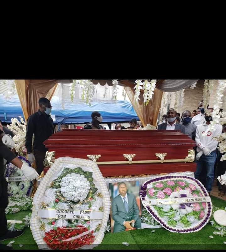 MimiMefoInfo's tweet photo. A funeral ceremony has been held in honor of the late registrar of the University of Bamenda, Prof Victor Banlilon Tani. 

The university don passed away in hospital on Tuesday after taking ill on Monday.

MMI https://t.co/ASRPjwZqS4