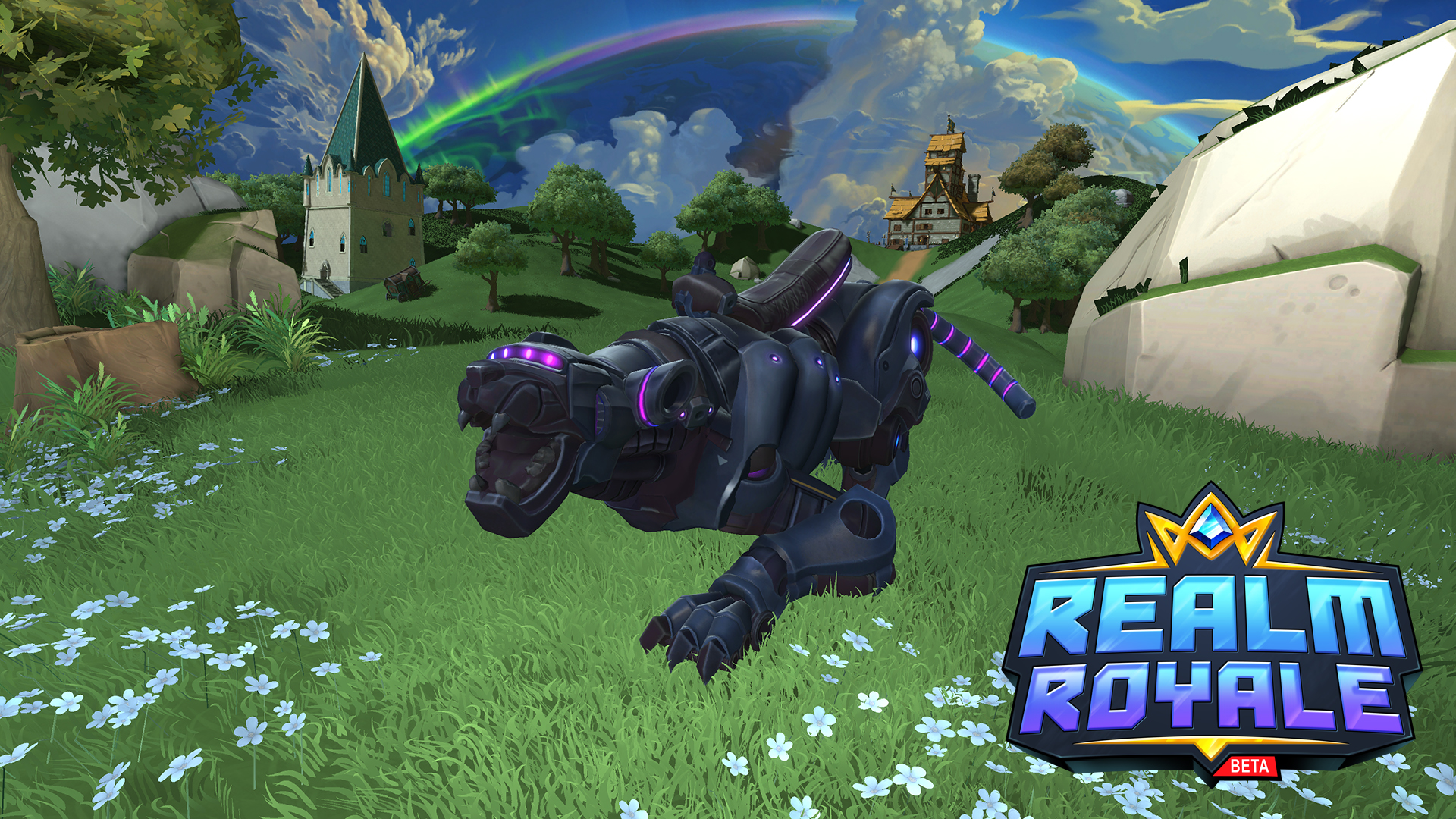 Realm Royale The Mecha Prowler Is Roarin Its Way Through Realm Royale Today Be The Coolest Cat In Your Squad With This Mechanical Wonder Charging Into Battle T Co Cbbp8lr0pv