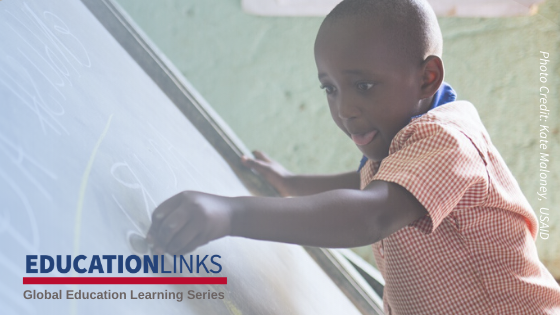 LEGOfoundation's tweet photo. Our own Sarah Bouchie. Head of Global Programmes, is participating in an ignite talk about shifting programming to at-home learning during the pandemic. It’s part of @USAID's Global Education Learning Series and accessible via https://t.co/YoL9aq6TVN
@USAIDEducation #EdLinks https://t.co/nxPf5ZJQZJ