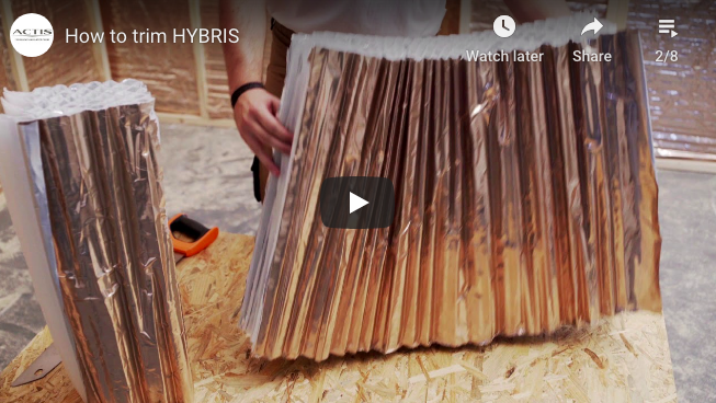 ACTISINSULATION's tweet photo. Our honeycomb insulation Hybris is really easy to trim. It’s super quick, clean and easy. Our specification manager @DAnsonHart2 shows you just how straightforward it is in this one-minute video: https://t.co/8SnKtRCzRf
#insulation #constructionuk #howtovideo #builders https://t.co/spexWwJOk9