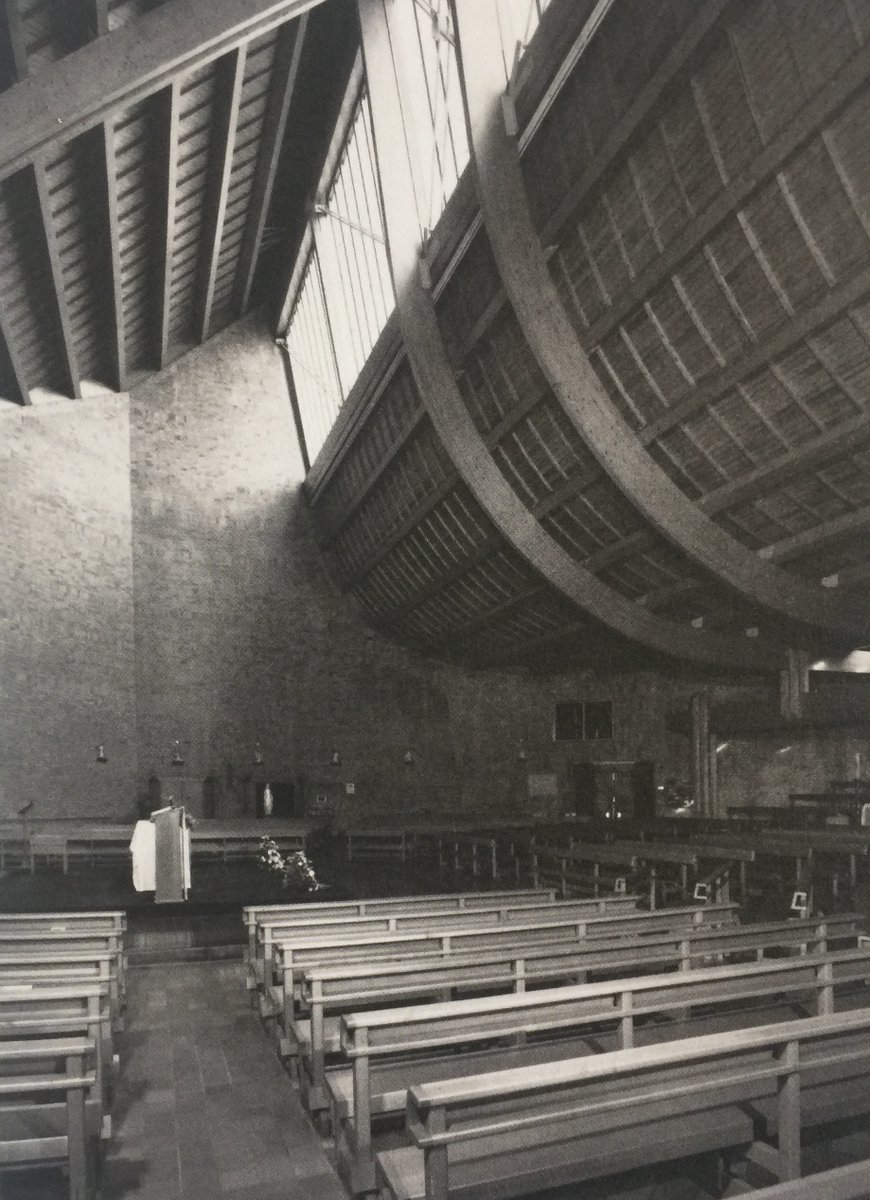 10. St Benedict's, Drumchapel by Gillespie Kidd & Coia (1970-1991). Andy Macmillan & Isi Metzstein, who designed it, had so many buildings demolished (many listed) they set up the Rubble Club, an organisation open to architects who have had buildings destroyed in their lifetime.