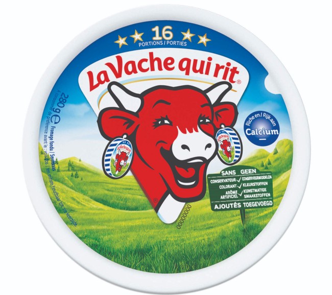 Uzivatel ラテン語さん Na Twitteru クリームチーズの Kiri の由来は Kiriと同じ会社のチーズブランド La Vache Qui Rit ラ ヴァシュ キ リ フランス語で 笑うメス牛 の後半部分です ちなみに ここにあるフランス語rit 笑う の語源のラテン語rideo 笑う は