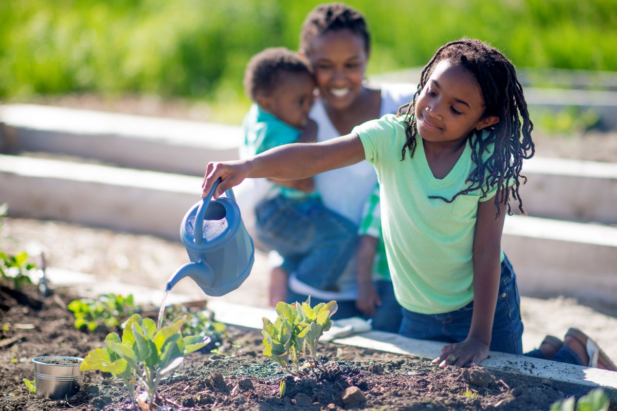 Summer gardening is a project the whole family can enjoy. ATSDR has