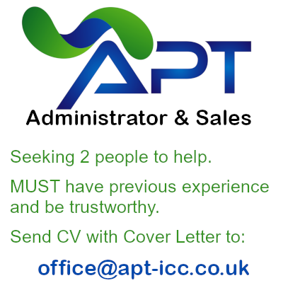 tredegarwales's tweet photo. Manufacturer & supplier of Infection control products @APTICC based in #Tredegar #TredegarWales are seeking 2 people to help with administration & sales. MUST have previous experience, be reliable & trustworthy. @JCPinSEWales #APTICC #APTICCLTD https://t.co/cBuOMPWN82