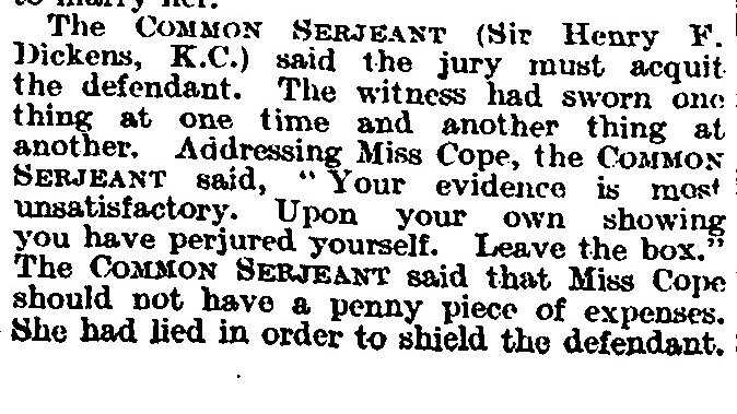 'Your evidence is most unsatisfactory. . . . Leave the box'
#TheTimes #1925 #ESRCvictims