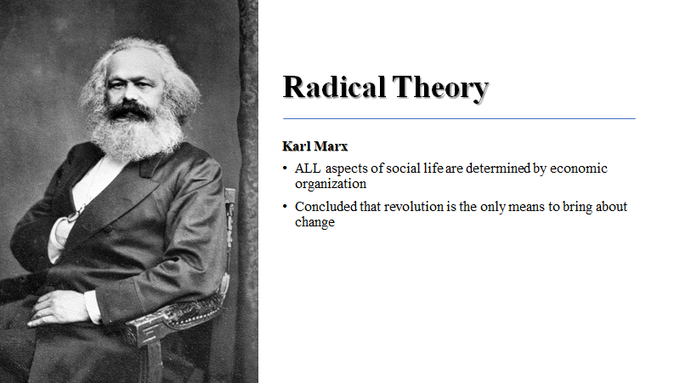 radical theory of crime
