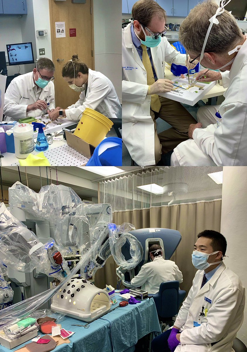 Cleveland Clinic Urology Residency Program (@cleclinicurores) on Twitter photo Thursday AM Surgical Skills Session with Dr. Campbell. <a href="/patmichael93/">Patrick Durfee Michael</a> working on a uretero-ileal anastomosis.
MS4 @johnnysu0705 working on robotic knot-tying.
<a href="/MaxxCaveney/">Maxx Caveney</a> <a href="/CleClinicUro/">Cleveland Clinic Urology</a> Thursday AM Surgical Skills Session with Dr. Campbell. <a href="/patmichael93/">Patrick Durfee Michael</a> working on a uretero-ileal anastomosis.
MS4 @johnnysu0705 working on robotic knot-tying.
<a href="/MaxxCaveney/">Maxx Caveney</a> <a href="/CleClinicUro/">Cleveland Clinic Urology</a>